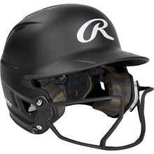 Rawlings Mach Hi-Viz Batting Helmet Black Junior