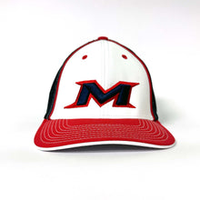 Miken Trucker Pacflex Hat White/Navy/Red Large/X-Large