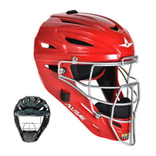 All-Star Ultra Cool MVP2410 Youth Catchers Helmet Scarlet