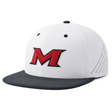 Miken ES471 Perforated Pacflex Cap White/Black Small/Medium