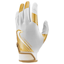 Nike Hyperdiamond 2.0 Womens Batting Gloves White/Gold Small