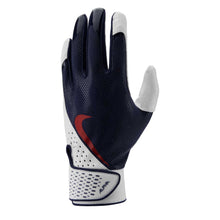 Nike Alpha Mens Batting Gloves Navy/White/Red Small