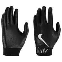 Nike Alpha Youth Batting Gloves Black/Silver Small