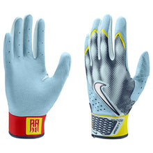 Nike Alpha Varsity Batting Gloves Acuna Glacier Blue/Aquarius/Navy/White