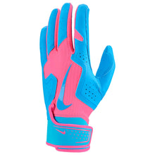 Nike Alpha 2.0 Batting Gloves Hyper Pink/Blue Fury Small