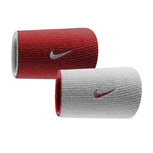 Nike Dri-Fit Doublewide Wristband Home & Away OSFM Red/White