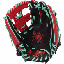Rawlings Heart of the Hide Color Sync 9.0 PROR204W-32BS Black/Teal/Red 11.5"-RHT