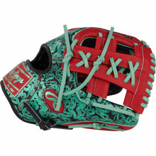 Rawlings Heart of the Hide Color Sync 9.0 PROR204W-32BS Black/Teal/Red 11.5"-RHT