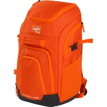 Rawlings Franchise 2 Backpack Equipment Bag Orange