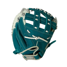 Rawlings Shut Out Softball Catchers Mitt RSO315W White/Teal 31.5"-RHT