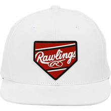 Rawlings Base Logo Hat White