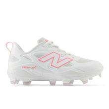 New Balance Fresh Foam X SPVELOv4 Women's Molded Cleats White/Pink 7 Standard