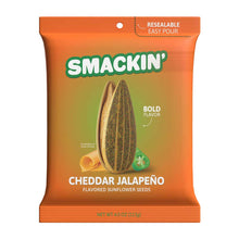 Smackin Sunflower Seeds 4oz Bag Cheddar Jalapeno