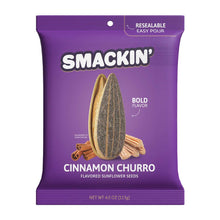 Smackin Sunflower Seeds 4oz Bag Cinnamon Churro
