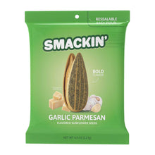 Smackin Sunflower Seeds 4oz Bag Garlic Parmesan