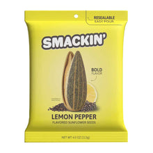 Smackin Sunflower Seeds 4oz Bag Lemon Pepper