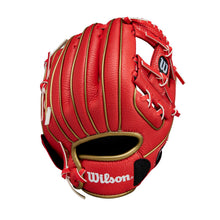 Wilson A200 EZ Catch H-Web Red/Gold 9"-RHT
