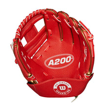 Wilson A200 EZ Catch H-Web Red/Gold 9"-RHT