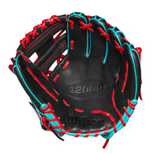 Wilson A2000 PF11SS Black/Red/Teal 11"-RHT