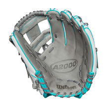 Wilson A2000 H75 H-Web Black/Grey/Teal 11.75"-RHT