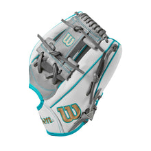 Wilson A2000 H75 H-Web Black/Grey/Teal 11.75"-RHT