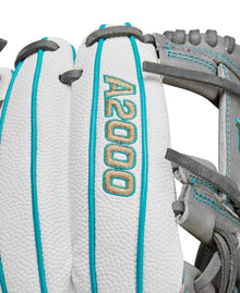 Wilson A2000 H75 H-Web Black/Grey/Teal 11.75"-RHT