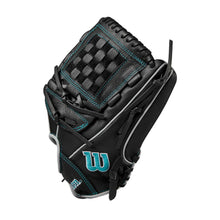 Wilson A500 Siren Fastpitch Black/Teal 12"