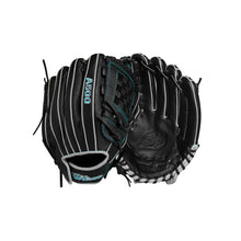 Wilson A500 Siren Fastpitch Black/Teal 12"
