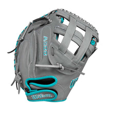 Wilson A500 Siren Fastpitch Dual Post CM Grey/Teal/White 32"-RHT