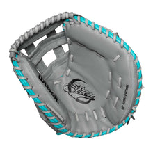 Wilson A500 Siren Fastpitch Dual Post CM Grey/Teal/White 32"-RHT