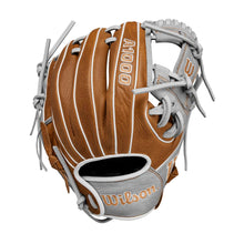 Wilson A1000 H-Web Saddle Tan/Grey 11"-RHT