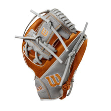 Wilson A1000 H-Web Saddle Tan/Grey 11"-RHT