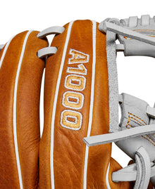 Wilson A1000 H-Web Saddle Tan/Grey 11"-RHT