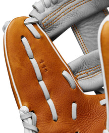 Wilson A1000 H-Web Saddle Tan/Grey 11"-RHT
