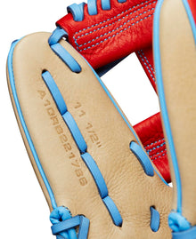 Wilson A1000 1786 Blonde/Red/Cool Blue 11.5"-RHT
