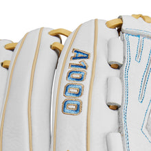 Wilson A1000 Fastpitch V125 White/CoolBlue/Blonde 12.5"