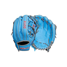 Wilson A500 H-Web Cool Blue/Grey/Red 11"