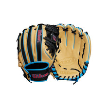 Wilson A1000 1786 Blonde/Cool Blue/Red 11.5"-RHT