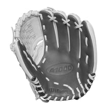 Wilson A1000 Fastpitch P12 Steeled Grey/White/Black 12"
