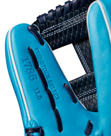 Wilson A2K Winter 2024 Royal Blue/Black Snakeskin/White 11.5"-RHT