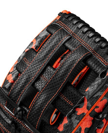 Wilson A2000 October 2024 GOTM Black/Orange/Grey 1777 12.75"-RHT