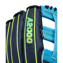 Wilson A2000 Fall 2025 PF50SS Sky Blue/Navy SS 12.25"