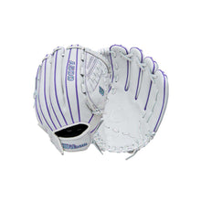 Wilson A500 Siren Fastpitch White/Seafoam/Purple 12"