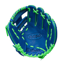 Wilson A450 H-Web Blue/Neon Green/White 10.75"-RHT