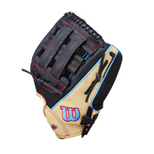 Wilson A450 H-Web Black/Blonde/Sky Blue 11"