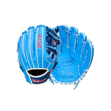 Wilson A450 H-Web Navy/Cool Blue/White 11.5"