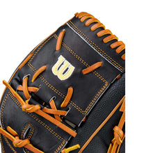 Wilson A2000 Classic B125SS Black/Saddle Tan 12.5"