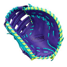 Wilson A2000 Spring 2026 1612SS Teal/Purple 12"