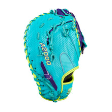 Wilson A2000 Spring 2026 1612SS Teal/Purple 12"