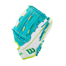 Wilson A2000 Fastpitch Spring 2026 FP50 White/Teal 12.25"